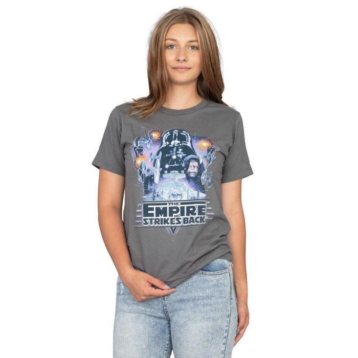 Star Wars Purple Empire Strikes Back T-Shirt-tvso