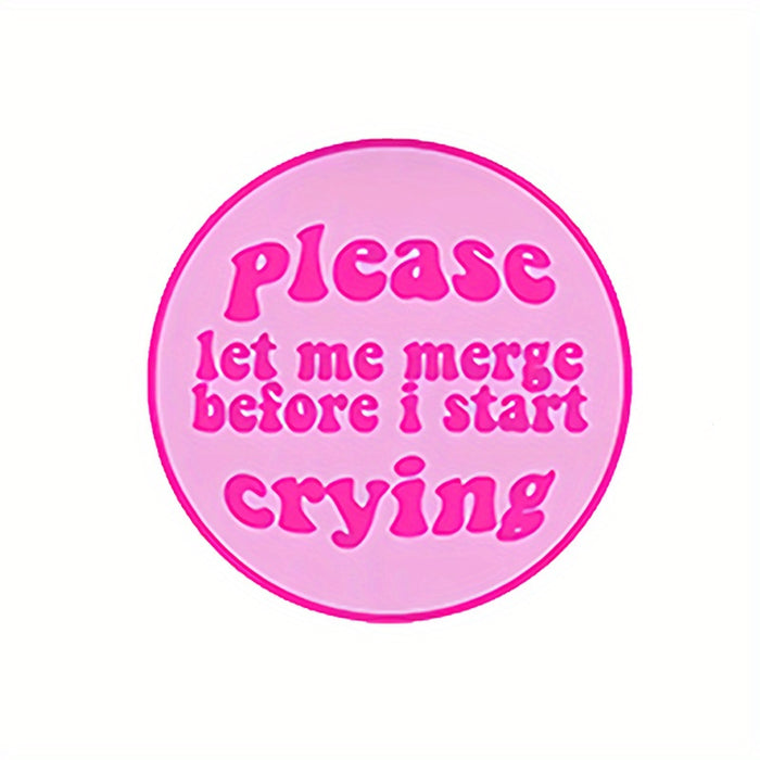 Start Crying Bumper Sticker