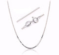 Sterling Silver Box Chain Necklace