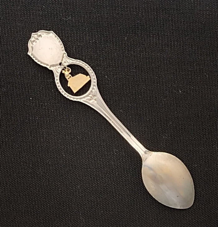 Stika Alaska Collectible Travel Souvenir Spoon 4.5 in Cabin Dangler Engraved