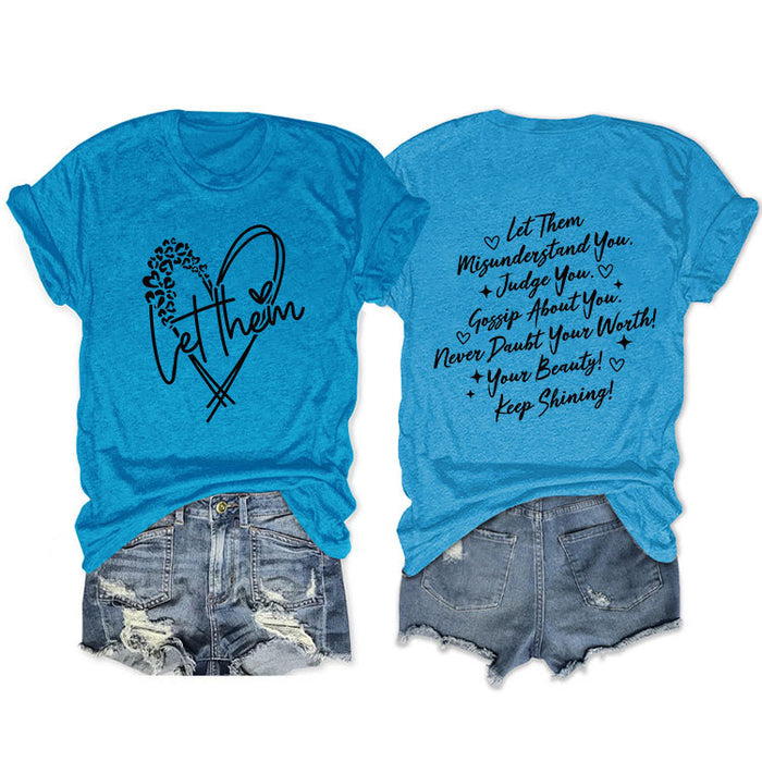 Lake blue front middle (black font) / S