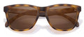 Tortoise Brown Custom Sunski Madrona Polarized Sunglasses - Corporate Gifts