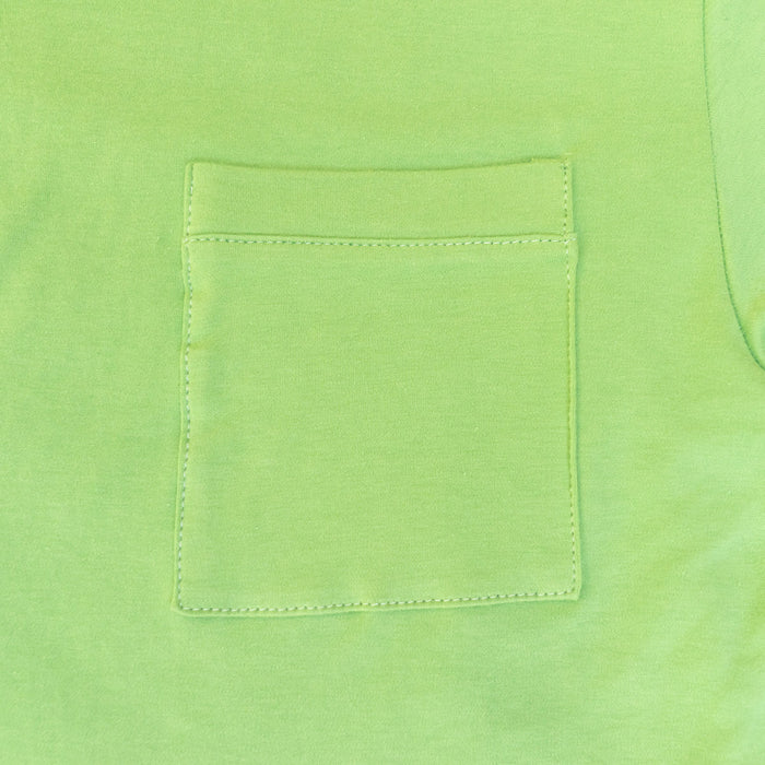 Supima Pocket T - Jade