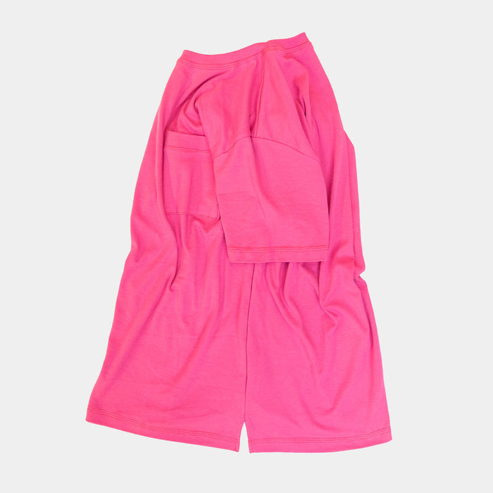 Supima Pocket T - Magenta