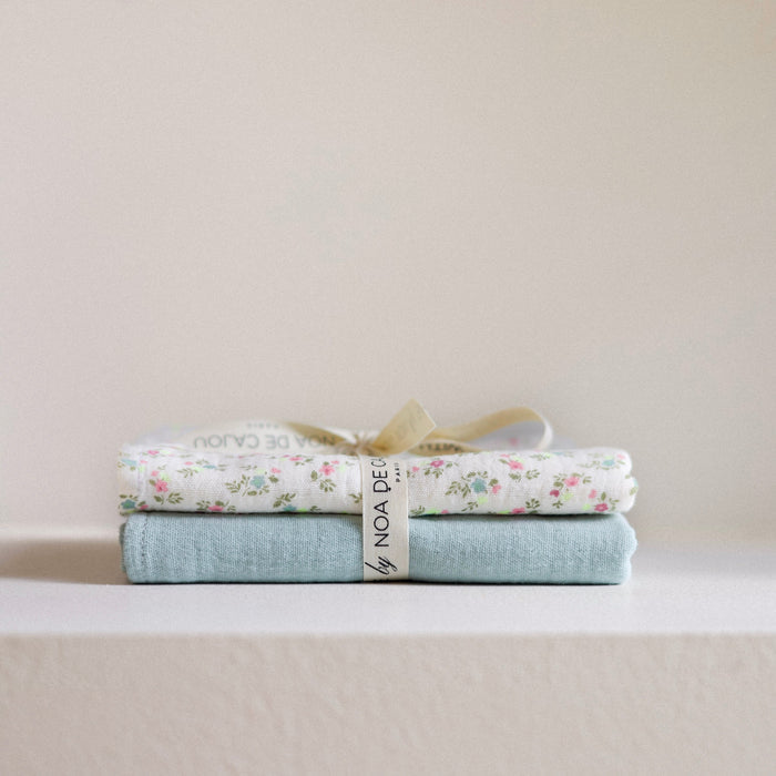 Swaddles Flowers Fluo & Green - Set of 2