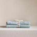 Swaddles Green Flowers & Green - Set of 2