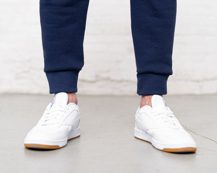 Navy 3 Thread Fleece Men's Sweatpants New