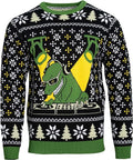 T-Rex DJ Holiday Dinosaur Sweater - TVStoreOnline