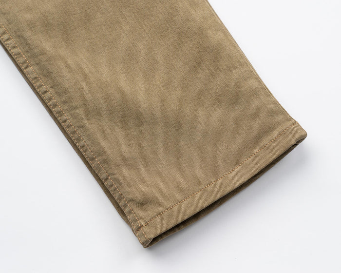 Tailored Fit Khaki Stretch Denim Jeans Men's Jeans