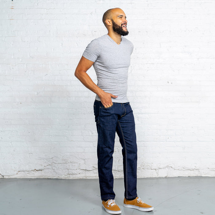 Tailored Fit Dark Stretch Denim