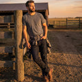Tailored Fit Dark Wash