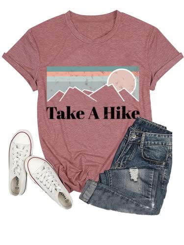 Take A Hike Shirt Women Camping Adventure T-Shirt