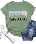 Take A Hike Shirt Women Camping Adventure T-Shirt