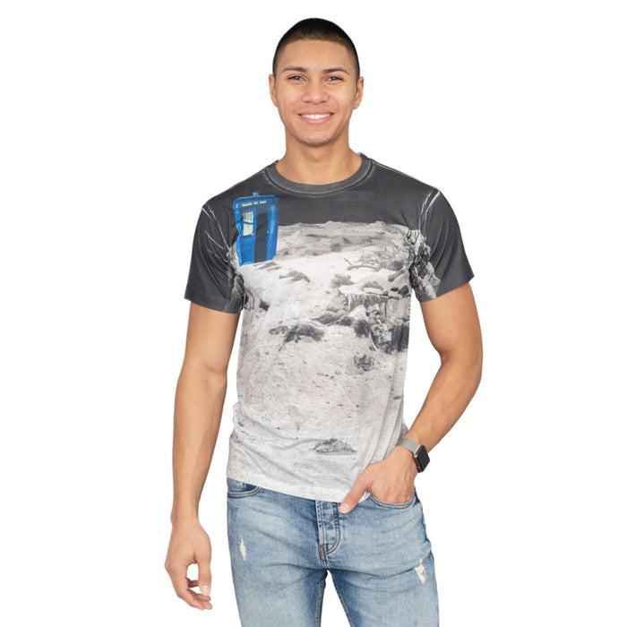 TARDIS Prehistoric Earth Sublimation T-Shirt