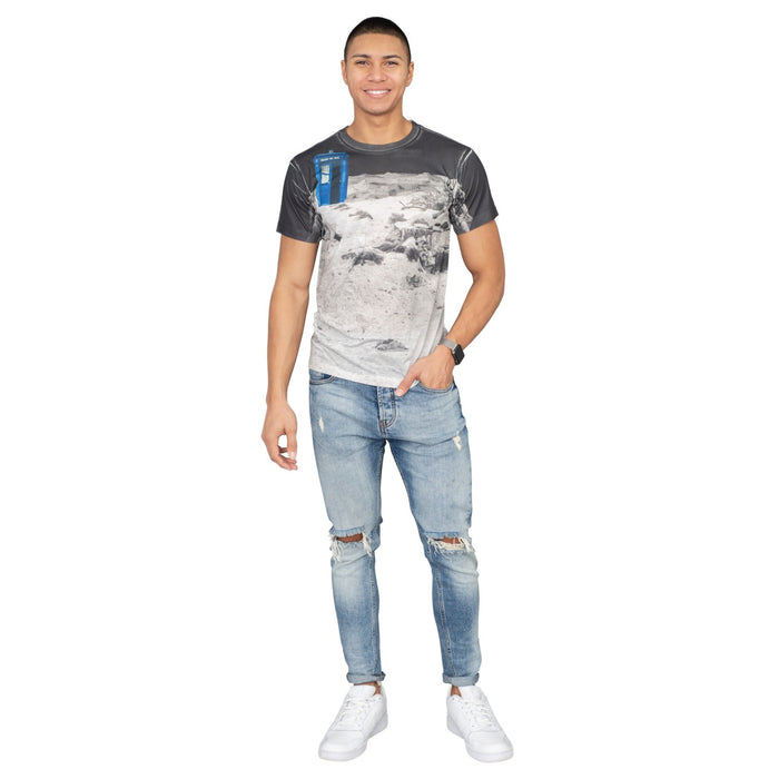 TARDIS Prehistoric Earth Sublimation T-Shirt