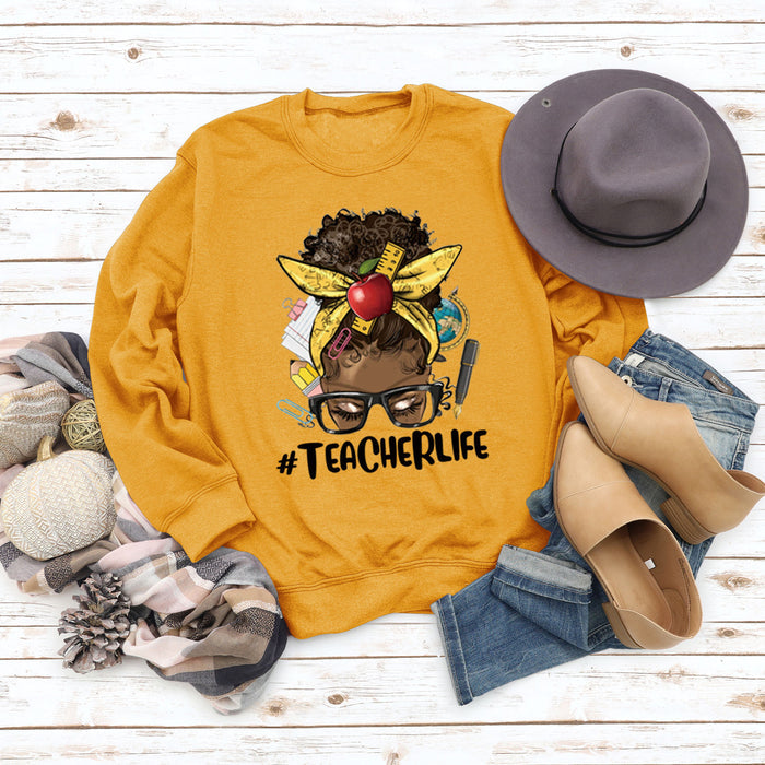 Yellow sweater (black color picture) / S