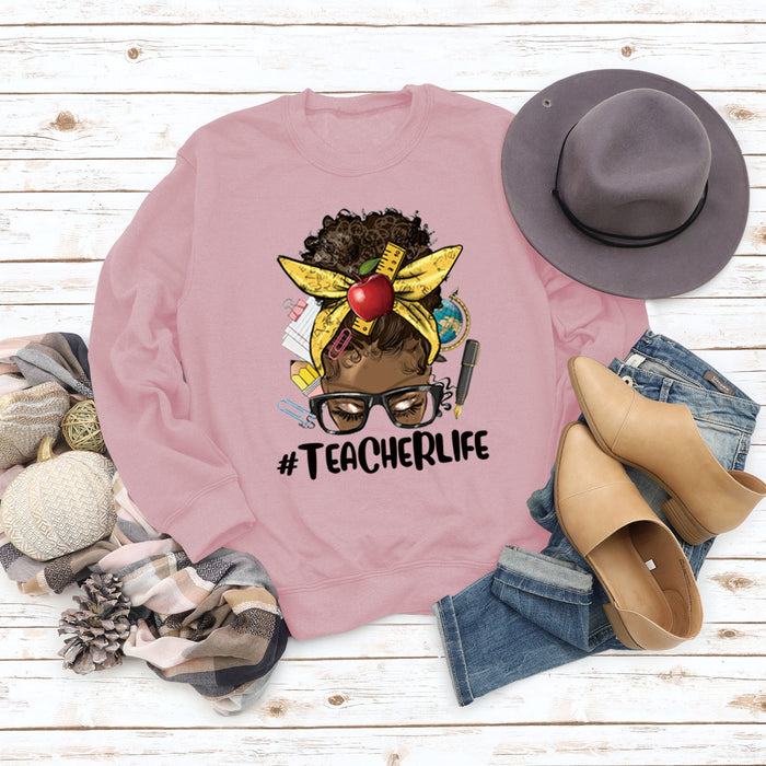 Pink sweater (black color picture) / S