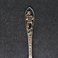 Tennessee Collectible Travel Souvenir Spoon Volunteer State with Davy Crockett
