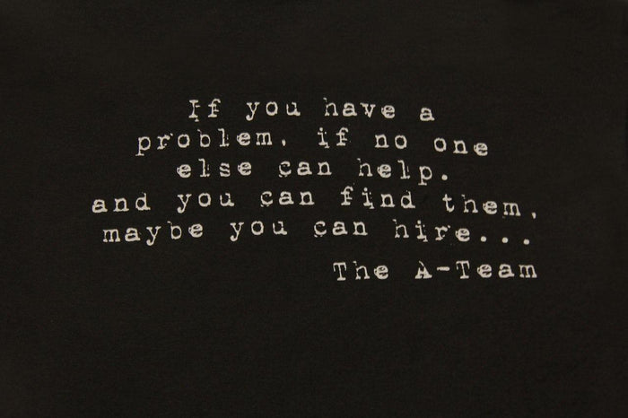 The A-Team Bullet Holes T-shirt-tvso