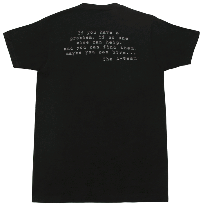 The A-Team Bullet Holes T-shirt