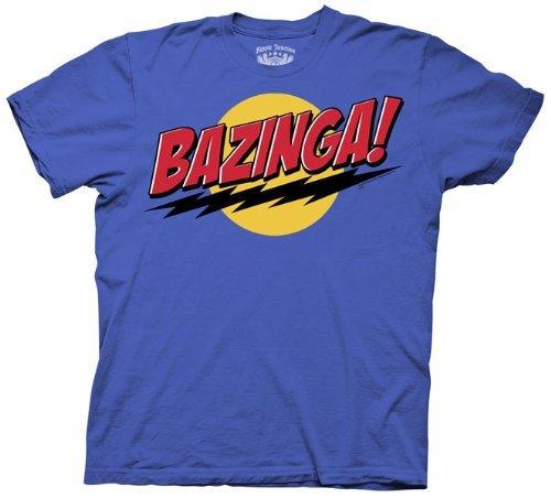 The Big Bang Theory Bazinga! Green or Blue T-shirt-tvso