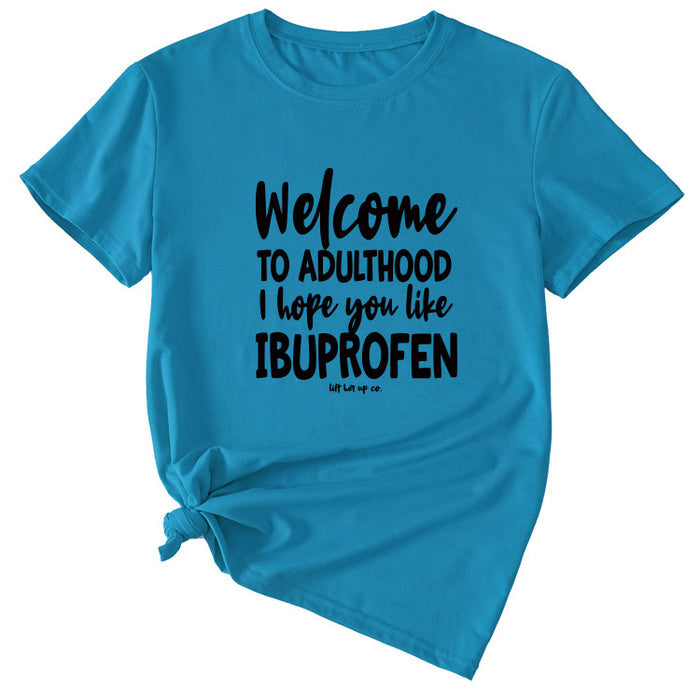 Lake Blue (black font) / S