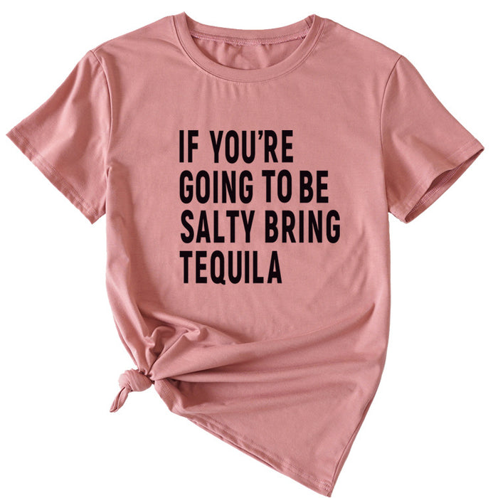 Rose Gold (black font) / S