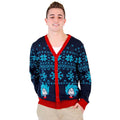 Things 1 & 2 Ugly Christmas Sweater Cardigan-tvso