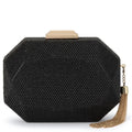 Tilly Hotfix Clutch with Tassel - SODA Fashion Haus