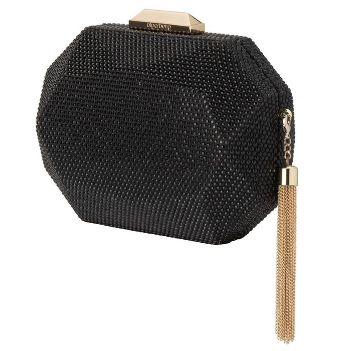 Tilly Hotfix Clutch with Tassel - SODA Fashion Haus
