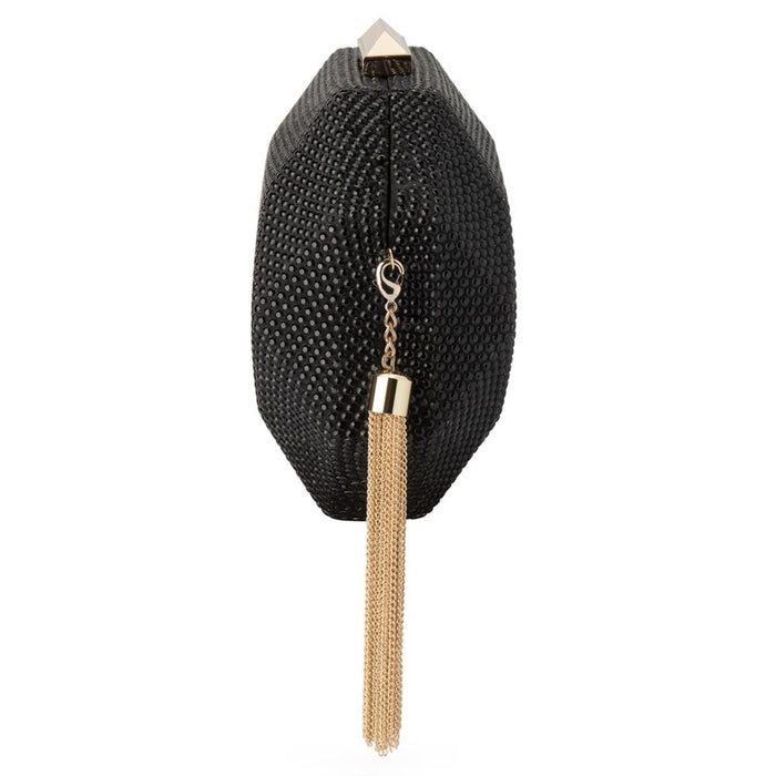 Tilly Hotfix Clutch with Tassel - SODA Fashion Haus