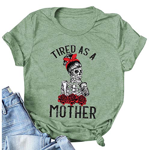 Tired As A Mother T-Shirt for Mom Life Shirt