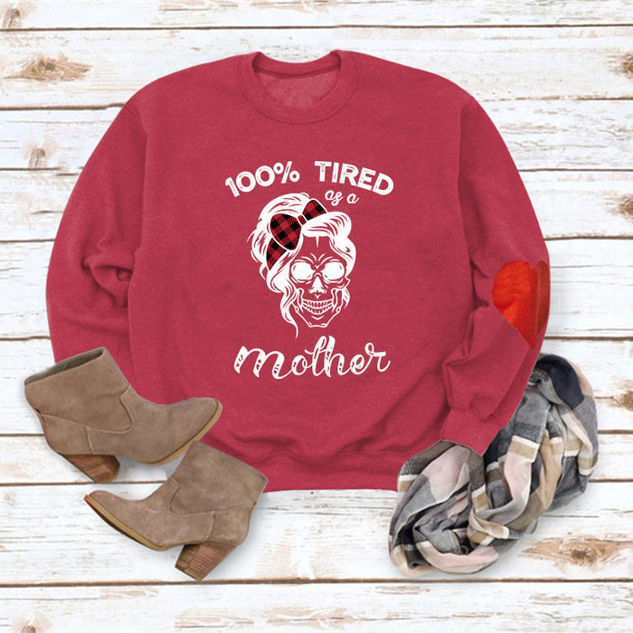 Red love sweater (white color picture) / S
