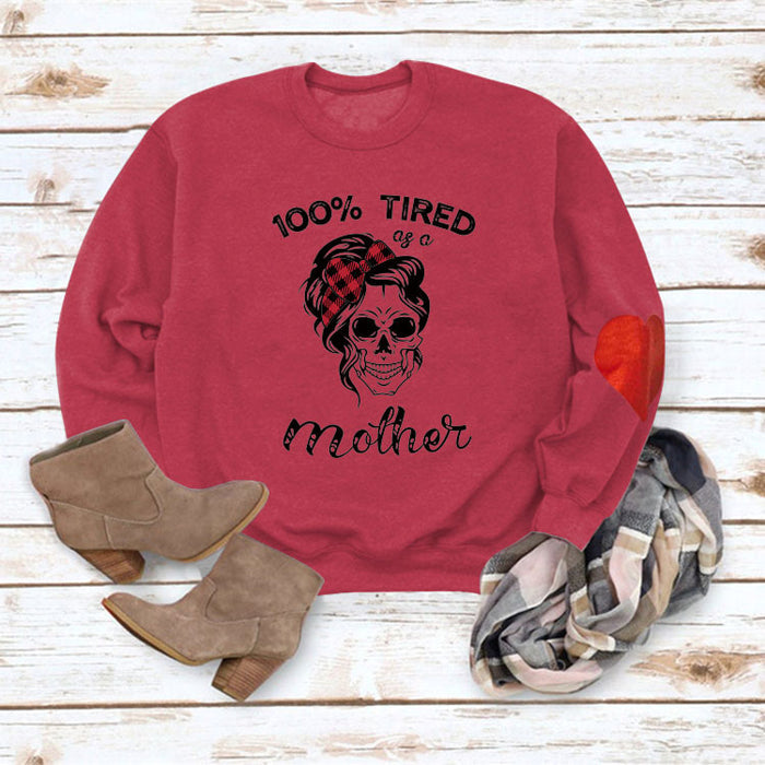 Red love sweater (black color picture) / S