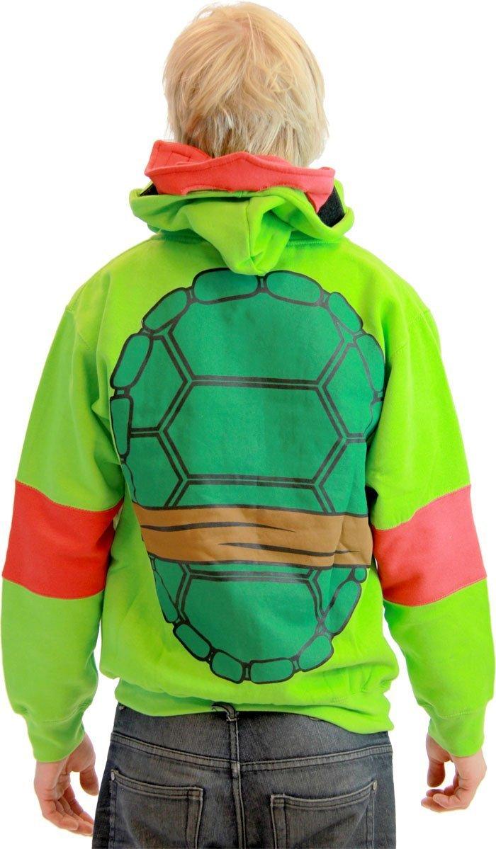 TMNT Costume Hooded Sweatshirt with Detachable Eye Mask-tvso