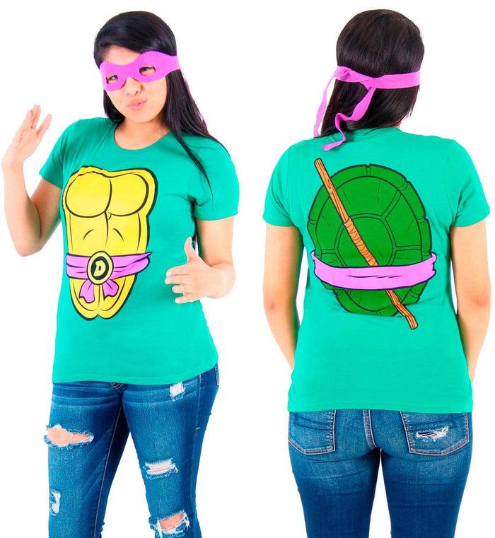 TMNT Costume Juniors T-Shirt-tvso