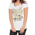 TMNT Eat Pizza Juniors T-Shirt-tvso