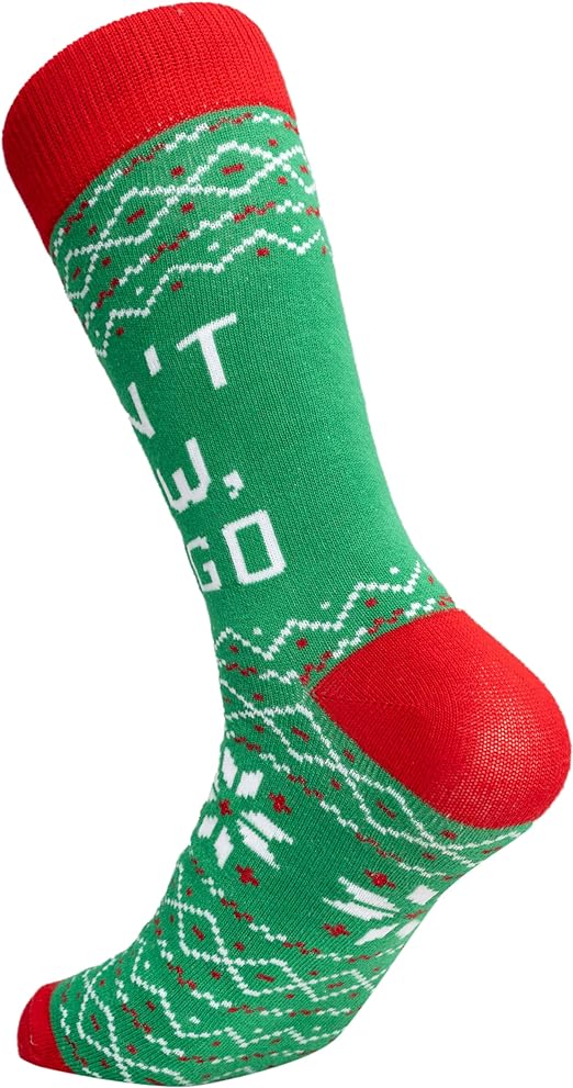 Todd and Margo Christmas Vacation Movie Funny Quote Adult Socks - TVStoreOnline