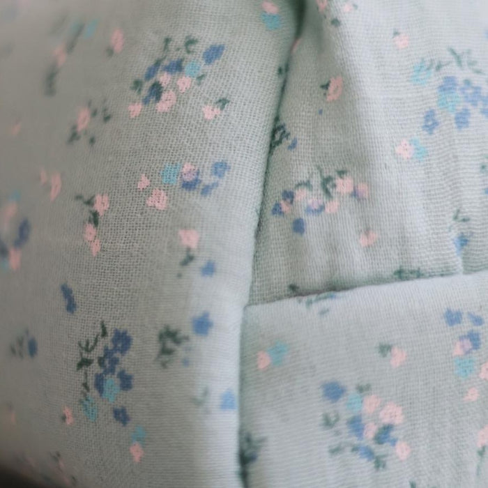 Toiletry bag - Green Flowers
