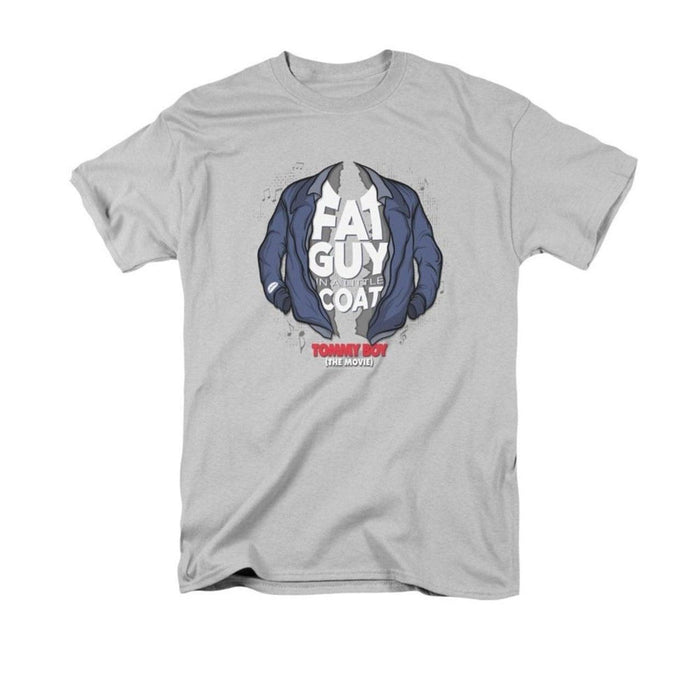Tommy Boy Fat Guy Little Coat T-Shirt-tvso