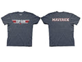 Top Gun Logo and Maverick Name T-Shirt-tvso