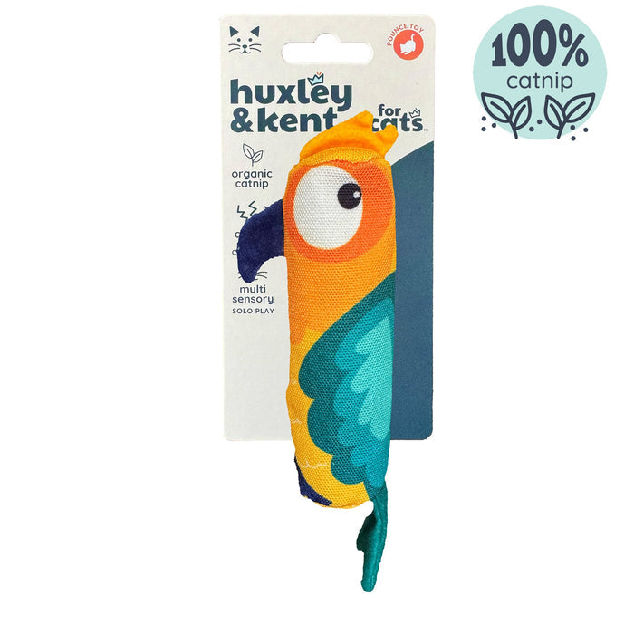 Packaged Toucan Nipper Cat Toy.