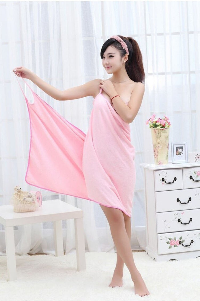 Towel Wrap Dress