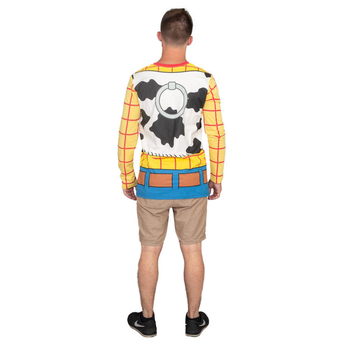 Toy Story Sheriff Adult Long Sleeve Halloween Cosplay Costume Shirt