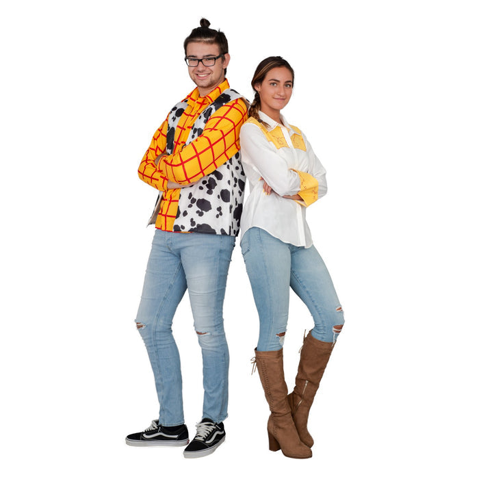 Toy Story Sheriff Cowboy Costume Shirt
