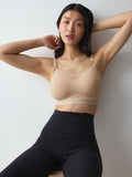 BEIGE TRIUMPH TRIACTION CARDIO BREEZE SPORTS BRA