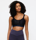 BLACK TRIACTION ENERGY LITE PADDED BRA