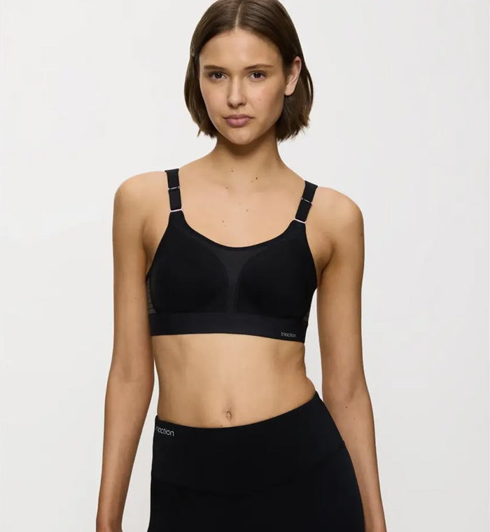 BLACK TRIACTION EXTREME LITE SPORTS BRA