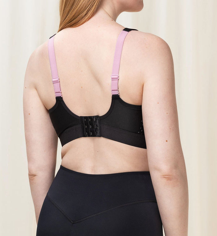 BLACK TRIACTION EXTREME LITE SPORTS BRA