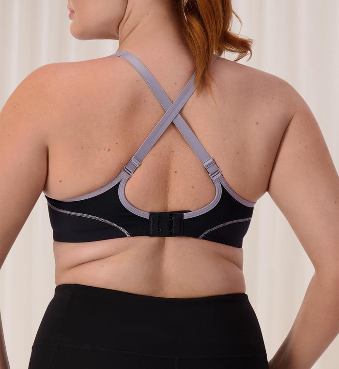 BLACK TRIACTION PERFORMANCE SPORTS BRA